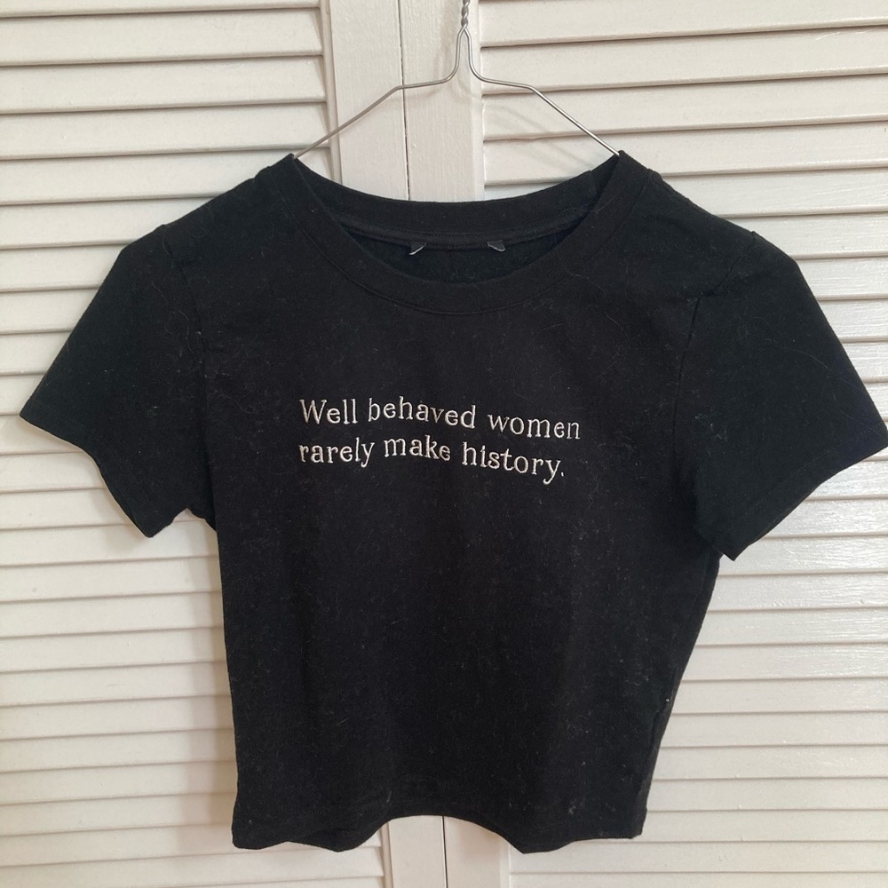 Black forever 21 crop top